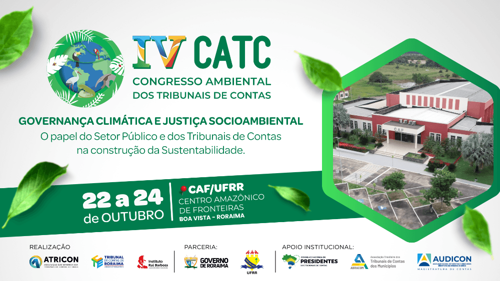 Boa Vista sediará IV CATC de 22 a 24 de outubro