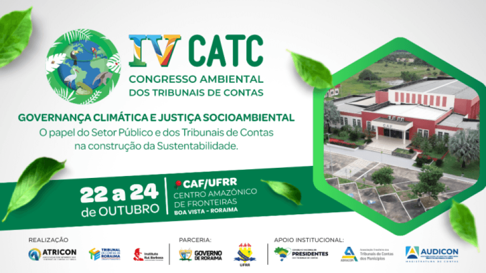 Boa Vista sediará IV CATC de 22 a 24 de outubro