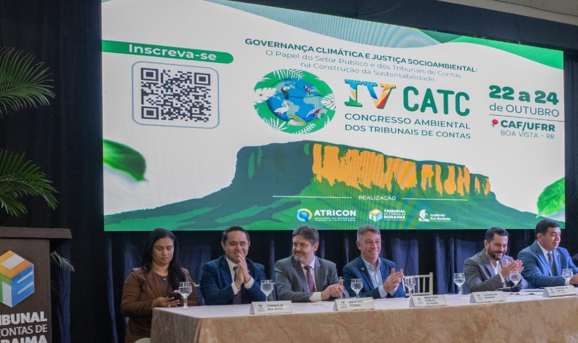 TCE-RR: Roraima sediará IV Congresso Ambiental dos Tribunais de Contas em outubro