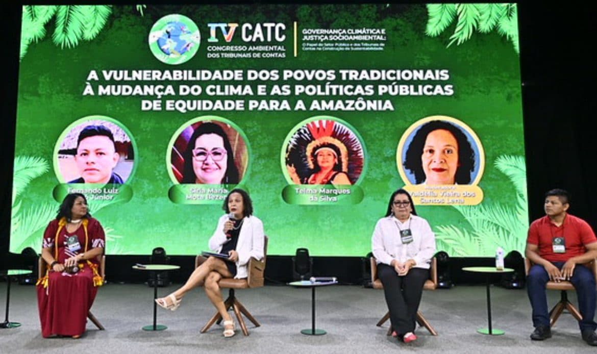 IV CATC: Painel emociona ao discutir dificuldades dos povos tradicionais diante da crise climática