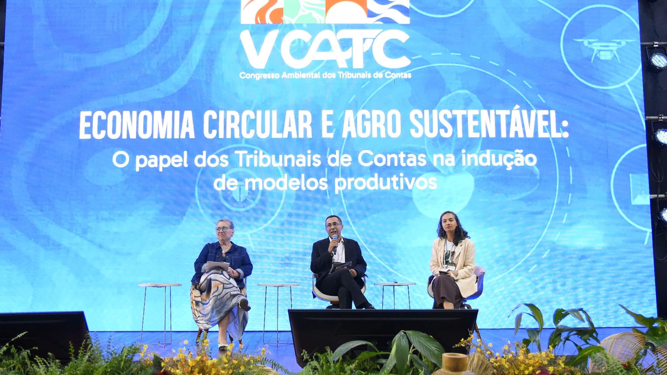 V CATC: Painel debate o papel dos Tribunais de Contas na transição para a economia circular e o agro sustentável