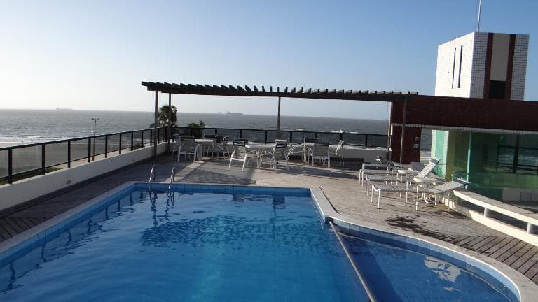 Fachada do CALHAU PRAIA HOTEL