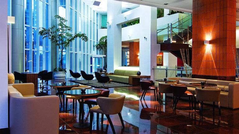 Fachada do HOTEL LUZEIRO