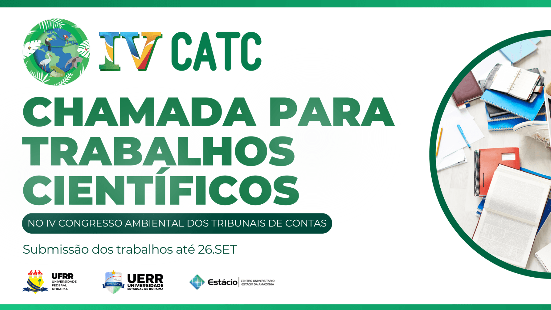 Aberta a chamada de artigos para o IV Congresso Ambiental dos Tribunais de Contas